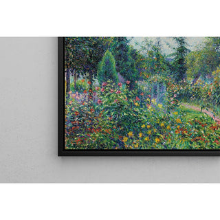 Reproduction Jardin et Poulailler chez Octave Mirbeau, Les Damps - Camille Pissarro