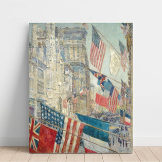 Reproduction Journée des alliés - Childe Hassam