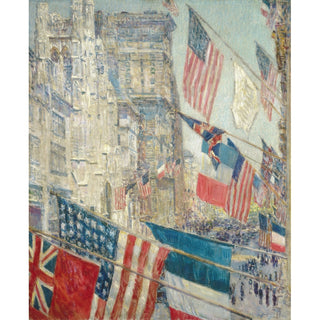 Reproduction Journée des alliés - Childe Hassam