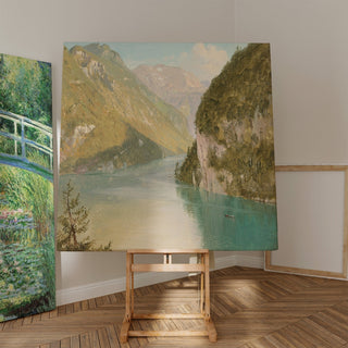 Reproduction Königssee, Bavière - Frederic Edwin Church