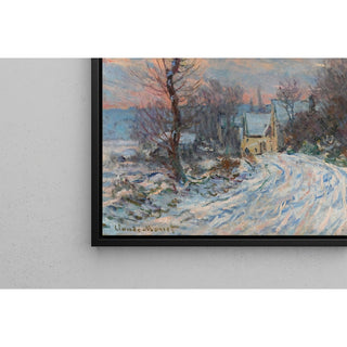 Reproduction L'entrée De Giverny En Hiver - Claude Monet