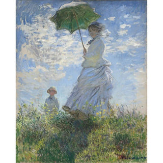 Reproduction La Promenade - Claude Monet