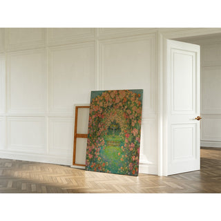 Reproduction La Roseraie, Gerberoy - Henri Le Sidaner