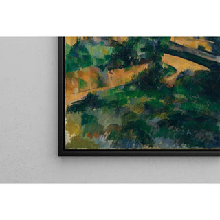 Reproduction La Route tournante à Montgeroult - Paul Cézanne
