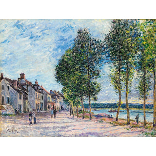 Reproduction La Seine À Bougival - Alfred Sisley