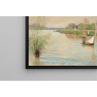 Reproduction La Seine à Argenteuil- Alfred Sisley