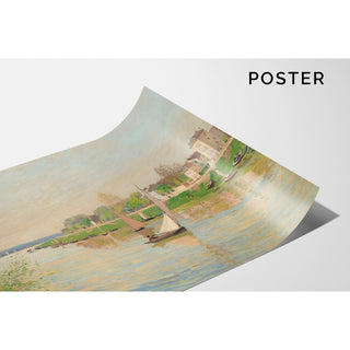 Reproduction La Seine à Argenteuil- Alfred Sisley