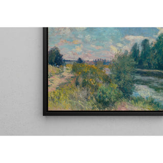 Reproduction La Seine à Bougival 1876 - Alfred Sisley