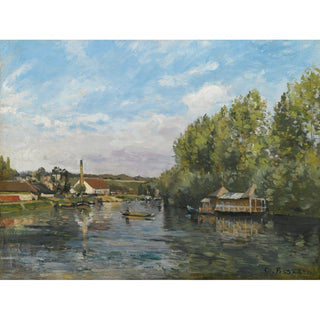 Reproduction La Seine à Port-Marly - Camille Pissarro