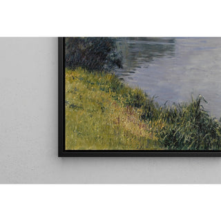 Reproduction La Seine à l’Île Marante par temps brumeux - Gustave Caillebotte