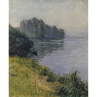 Reproduction La Seine à l’Île Marante par temps brumeux - Gustave Caillebotte