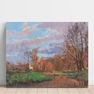 Reproduction La prairie près de Krems - Alfred Zoff