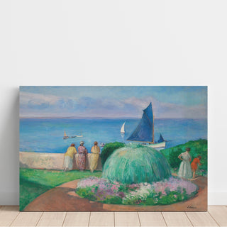 Reproduction La voile bleue, Préfailles - Henri Lebasque