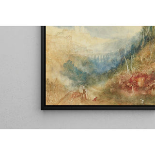 Reproduction Lausanne depuis l'ouest - Joseph Mallord William Turner
