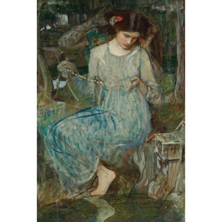 Reproduction Le Collier - John William Waterhouse