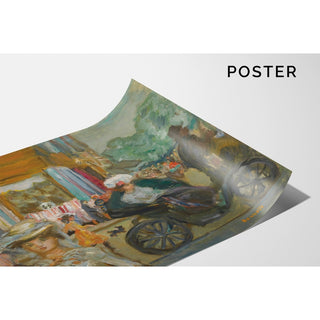 Reproduction Le Fiacre - Pierre Bonnard