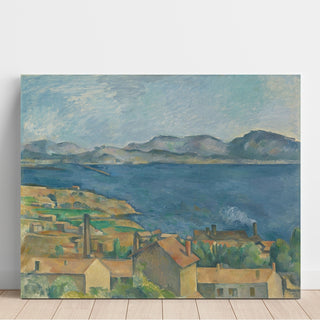 Reproduction Le Golfe de Marseille vu de l'Estaque - Paul Cézanne