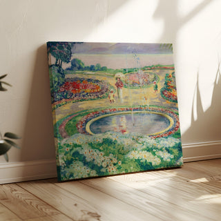 Reproduction Le Jardin Fleuri - Henri Lebasque