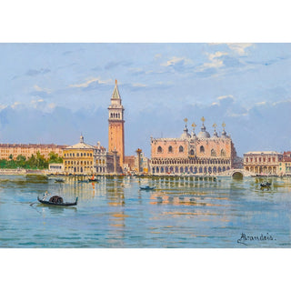 Reproduction Le Molo, Venise - Antonietta Brandeis