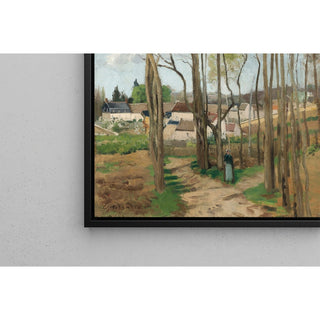 Reproduction Le Village à Travers les Arbres - Camille Pissarro