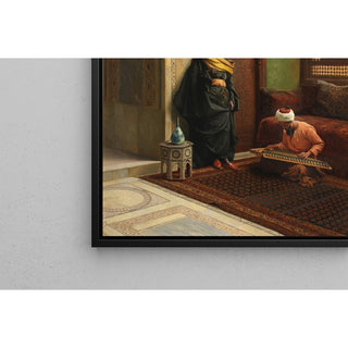 Reproduction Le joueur de Qanun - Ludwig Deutsch