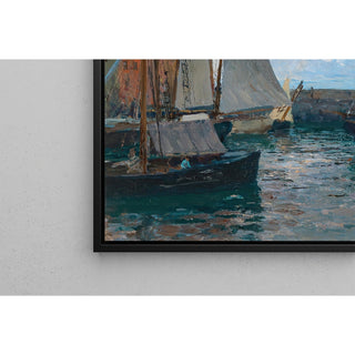 Reproduction Le port de Camogli - Alfred Zoff