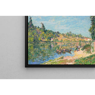Reproduction Les Coteaux de La Celle, Après Saint-Mammès - Alfred Sisley
