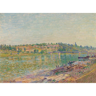 Reproduction Les Coteaux de La Celle-sous-Moret, Vus de Saint-Mammès - Alfred Sisley