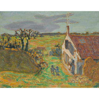 Reproduction Les Deux Enfants, Vernouillet - Pierre Bonnard