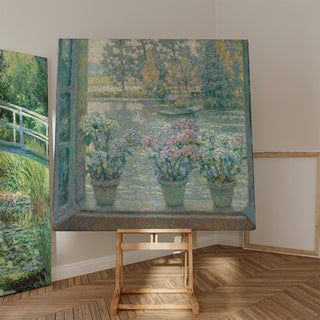 Reproduction Les Hortensias - Henri Le Sidaner