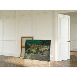 Reproduction Les Toits, Composition - Henri Le Sidaner