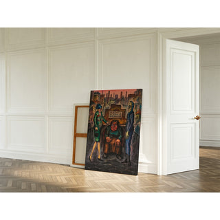 Reproduction Les trois fléaux du peuple - Karl Wiener