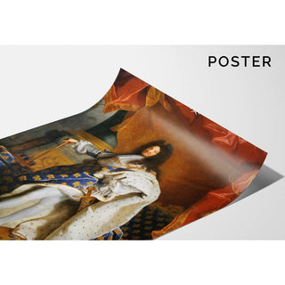 Reproduction Louis XIV d'Hyacinthe Rigaud