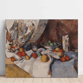 Reproduction Nature morte avec des pommes - Paul Cézanne