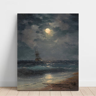 Reproduction Navire au clair de lune - Ivan Konstantinovich Aivazovsky