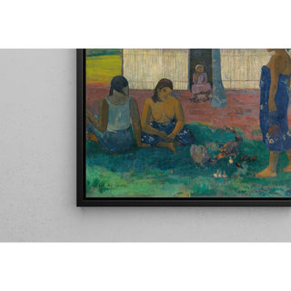 Reproduction No te aha oe riri Pourquoi es-tu en colère - Paul Gauguin