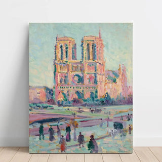 Reproduction Notre-Dame de Paris - Maximilien Luce