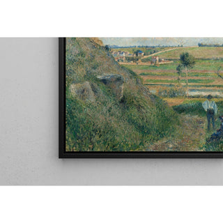 Reproduction Paysage, Bazincourt - Camille Pissarro