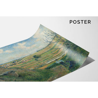 Reproduction Paysage, Bazincourt - Camille Pissarro