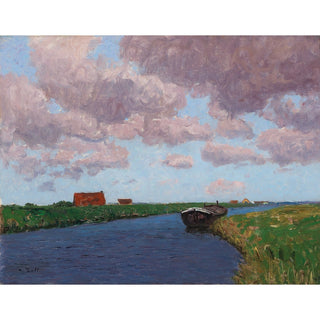 Reproduction Paysage Belge - Alfred Zoff