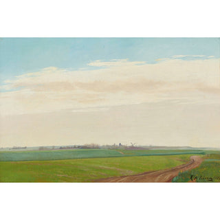 Reproduction Paysage d'été, Baldersbrønde - Laurits Andersen Ring