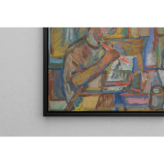 Reproduction Peintre dans l'atelier - Sasza Blonder