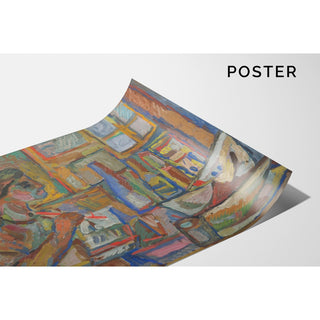 Reproduction Peintre dans l'atelier - Sasza Blonder