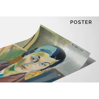 Reproduction Portrait de Maria Lani - Robert Delaunay