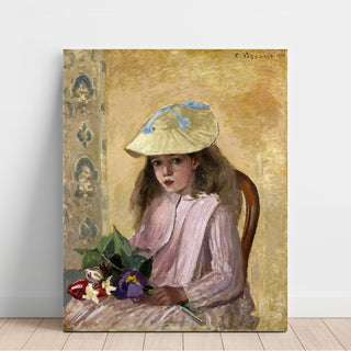 Reproduction Portrait de la fille de l'artiste - Camille Pissarro