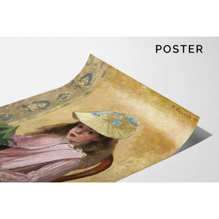 Reproduction Portrait de la fille de l'artiste - Camille Pissarro