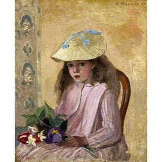 Reproduction Portrait de la fille de l'artiste - Camille Pissarro