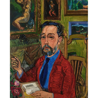 Reproduction Portrait du Poète Joachim Gasquet - Raoul Dufy