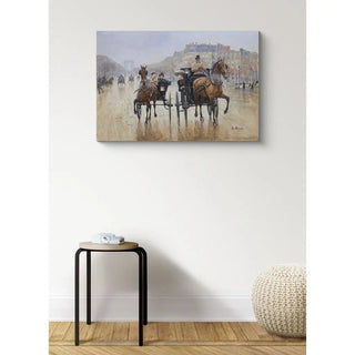 Reproduction Rond-Point des Champs-Élysées - Jean Béraud