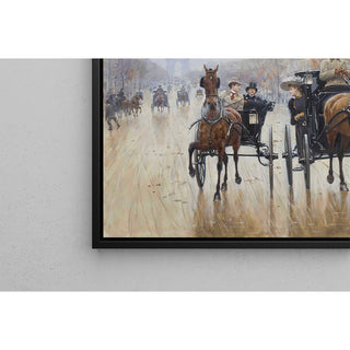 Reproduction Rond-Point des Champs-Élysées - Jean Béraud